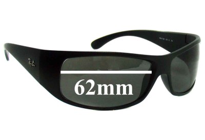 Ray Ban RB4108 Replacement Lenses 62mm wide 