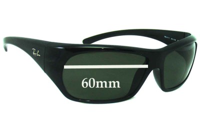 Ray Ban RB4111 Replacement Lenses 60mm wide 