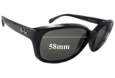 Ray Ban RB4161 Replacement Lenses 58mm wide 