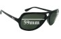 Sunglass Fix Replacement Lenses for Ray Ban RB4162 - 59mm Wide 