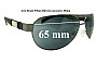 Sunglass Fix Replacement Lenses for Ray Ban RB5313 Aviator - 65mm Wide 