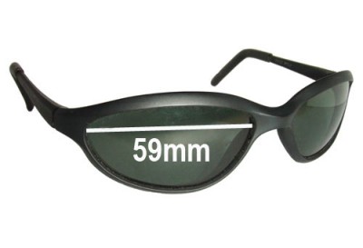Ray Ban B&L W2967 Replacement Lenses 59mm wide 