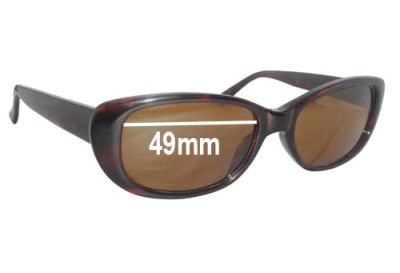 Ray Ban B&L W3070 Rituals Replacement Lenses 49mm wide 