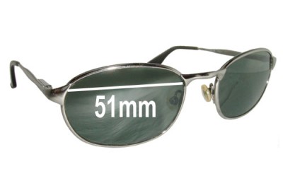 Ray Ban B&L W3078 Replacement Lenses 51mm wide 