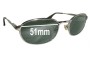 Sunglass Fix Replacement Lenses for Ray Ban B&L W3078 - 51mm Wide 