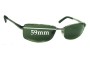 Sunglass Fix Replacement Lenses for Ray Ban RB3194 - 59mm Wide 