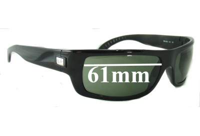 Ray Ban RB4052 Replacement Lenses 61mm wide 