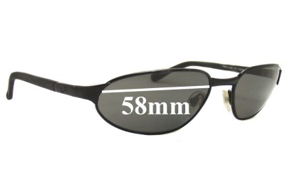 Ray Ban RAM1551AA Replacement Lenses 58mm wide 