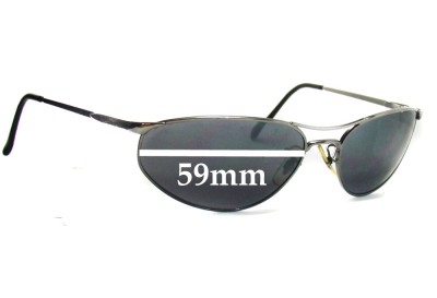 Ray Ban RB3131 Replacement Lenses 59mm wide 