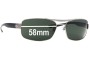Sunglass Fix Replacement Lenses for Ray Ban RB3302 - 58mm Wide 