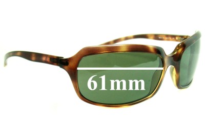 Ray Ban RB4116 Replacement Lenses 61mm wide 