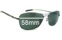 Sunglass Fix Replacement Lenses for Ray Ban RB8302 Tech - 58mm Wide 