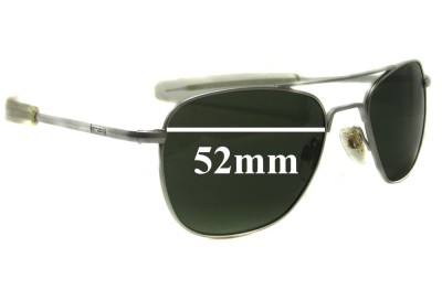Randolph Engineering RE USA Replacement Lenses 52mm wide 