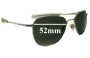 Sunglass Fix Replacement Lenses for Randolph Engineering RE USA - 52mm Wide 