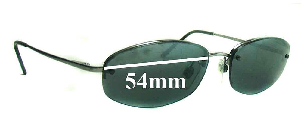Sunglass Fix Replacement Lenses for Revo 3034 - 54mm Wide