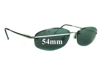 Revo 3034 Replacement Sunglass Lenses - 54mm Wide 