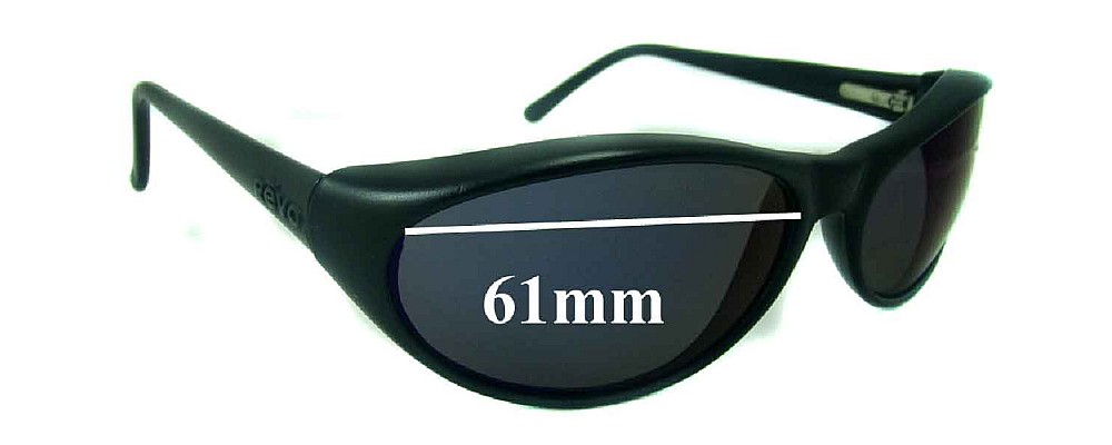 Sunglass Fix Replacement Lenses for Revo RE1004 - 61mm Wide