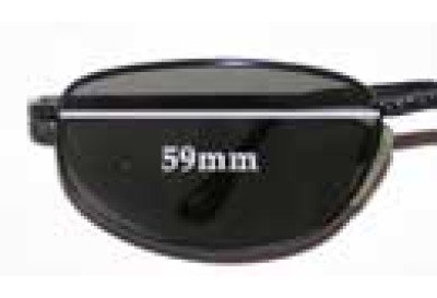 Revo RE1125 Replacement Lenses 59mm wide 