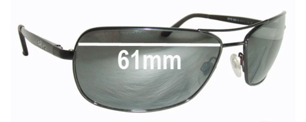Sunglass Fix Replacement Lenses for Revo 3075 - 61mm Wide