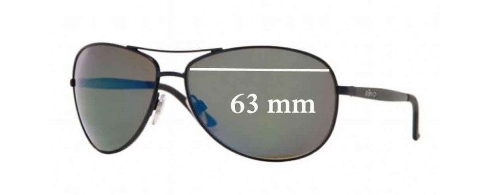 Sunglass Fix Replacement Lenses for Revo 3078 - 63mm Wide
