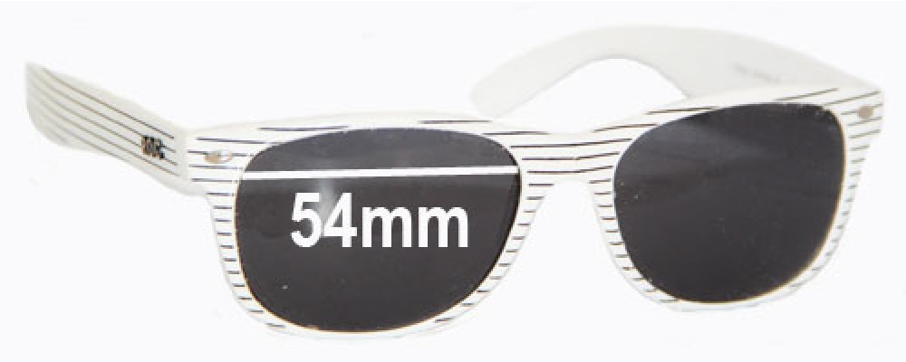 Sunglass Fix Replacement Lenses for Roc 800W Pilot - 54mm Wide