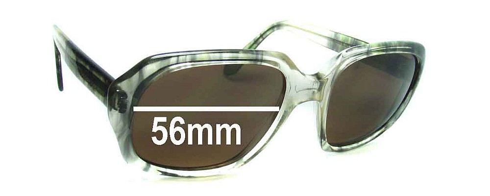 Sunglass Fix Replacement Lenses for Rodenstock John - 56mm Wide