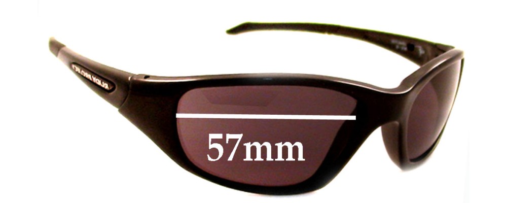 Sunglass Fix Replacement Lenses for Rudy Project Graal Fyol - 57mm Wide