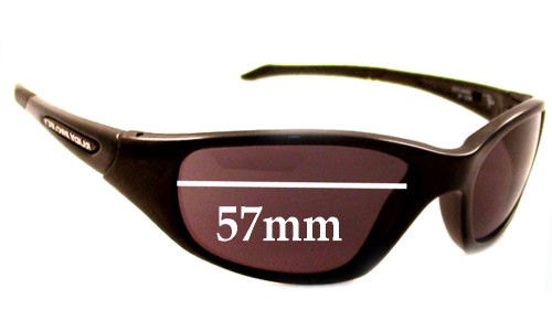 Sunglass Fix Replacement Lenses for Rudy Project Graal Fyol - 57mm Wide 