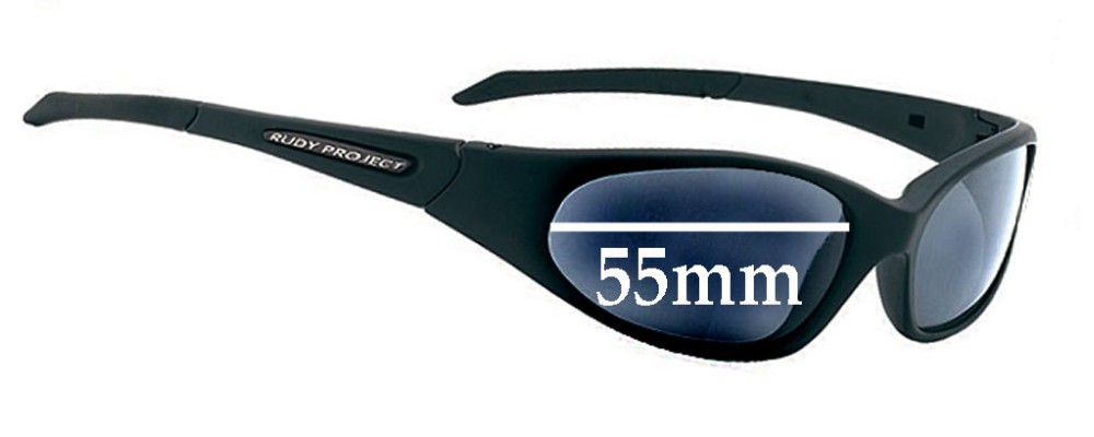 Sunglass Fix Replacement Lenses for Rudy Project Graal SX - 55mm Wide