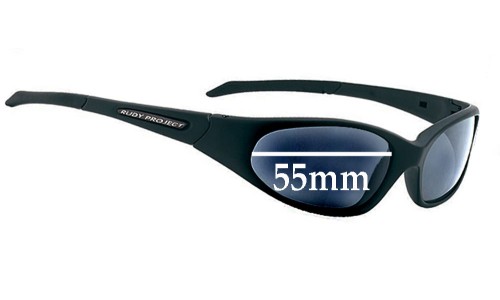 Sunglass Fix Replacement Lenses for Rudy Project Graal SX - 55mm Wide 
