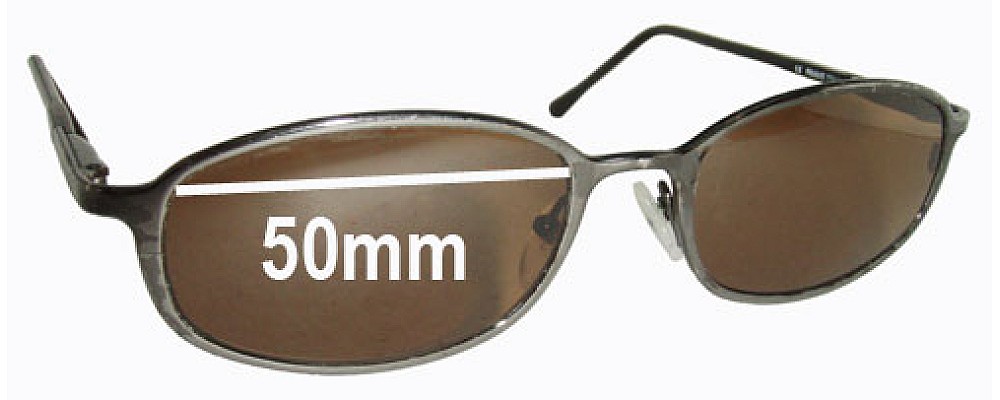 Sunglass Fix Replacement Lenses for Serengeti Unknown Model - 50mm Wide