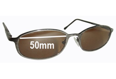 Serengeti Unknown Replacement Sunglass Lenses - 50mm Wide 