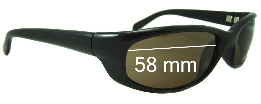 Sunglass Fix Replacement Lenses for Serengeti Bromo - 58mm Wide