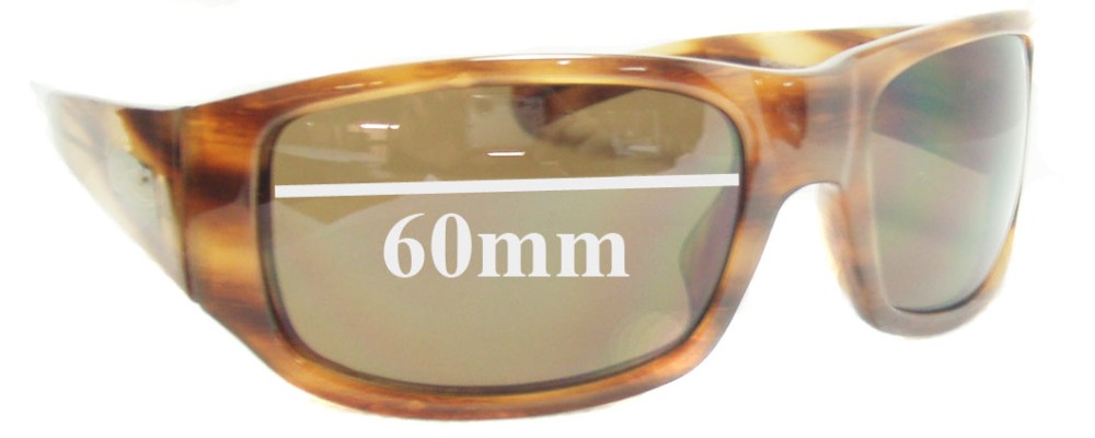 Sunglass Fix Replacement Lenses for Smith Bauhaus - 60mm Wide