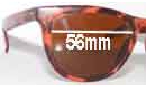 Sunglass Fix Replacement Lenses for Sport Optic Reef - 56mm Wide 