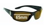Sunglass Fix Replacement Lenses for Spotters Cruiz Old Version - 65mm Wide 