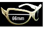 Sunglass Fix Replacement Lenses for Spy Optic Bianca - 66mm Wide 