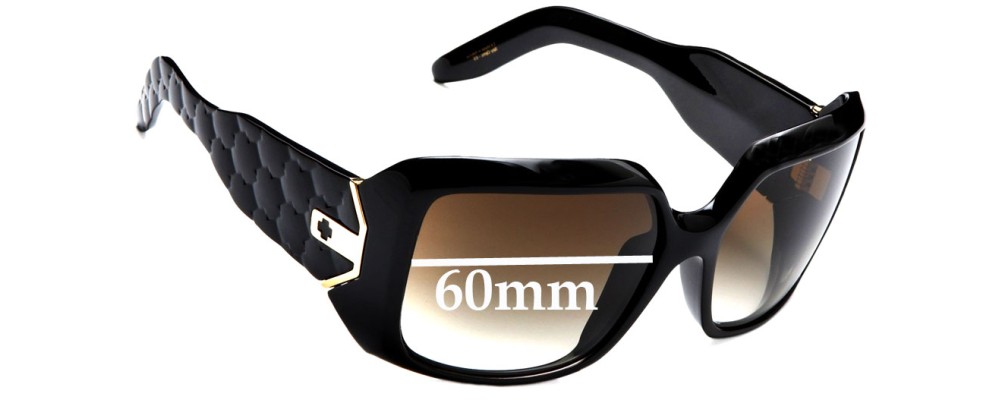 Sunglass Fix Replacement Lenses for Spy Optic Eliza - 60mm Wide