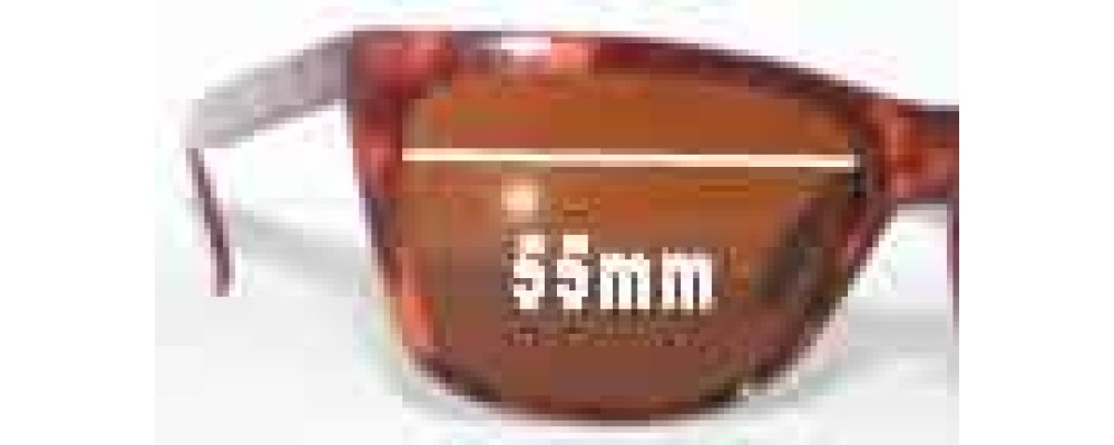 Sunglass Fix Replacement Lenses for Sport Optic Powder - 55mm Wide