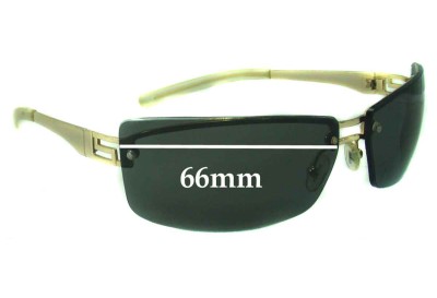Versace MOD N15 Replacement Sunglass Lenses - 66mm Wide 