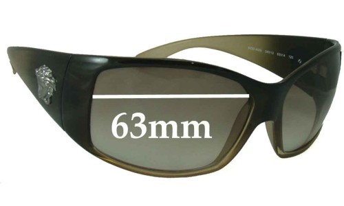 Sunglass Fix Replacement Lenses for Versace MOD 4055 - 63mm Wide 