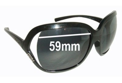 Versace MOD 4114 Replacement Lenses 59mm wide 
