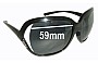 Sunglass Fix Replacement Lenses for Versace MOD 4114 - 59mm Wide 