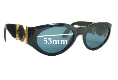Versace MOD 618/B Replacement Sunglass Lenses - 53mm Wide 