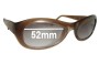 Sunglass Fix Replacement Lenses for Vogue VO2228-S - 52mm Wide 