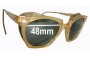 Sunglass Fix Replacement Lenses for Willson Safety - 48mm Wide 