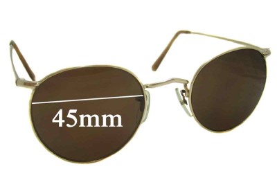 Algha 20 Vintage Replacement Lenses 45mm wide 