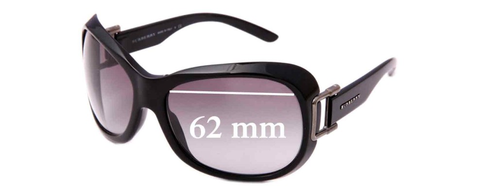 Sunglass Fix Replacement Lenses for Burberry B 4048 - 62mm Wide