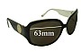 Sunglass Fix Replacement Lenses for Coach S805 Simone - 63mm Wide 