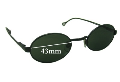 Dolce & Gabbana DG6013 Replacement Lenses 43mm wide 